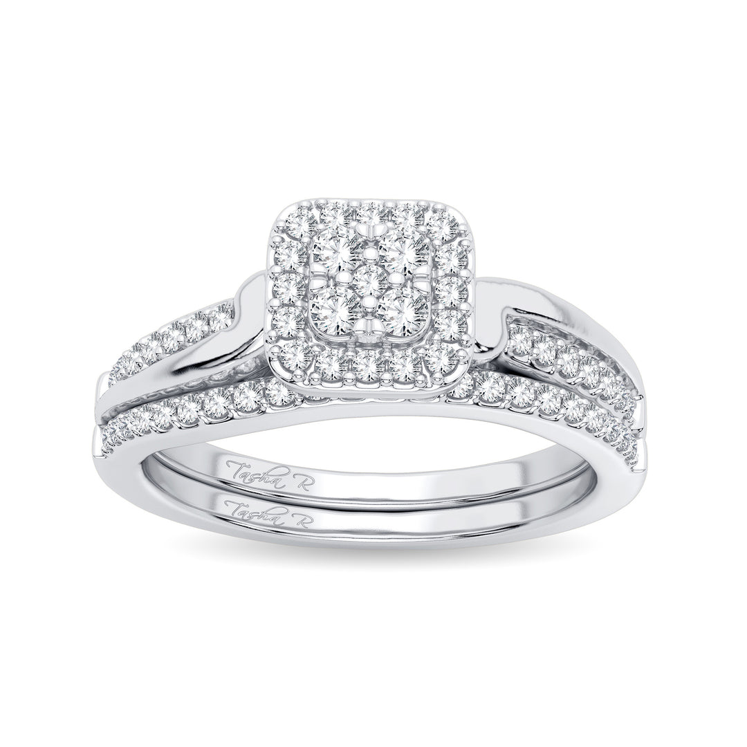 14K 0.40CT DIAMOND BRIDAL RING