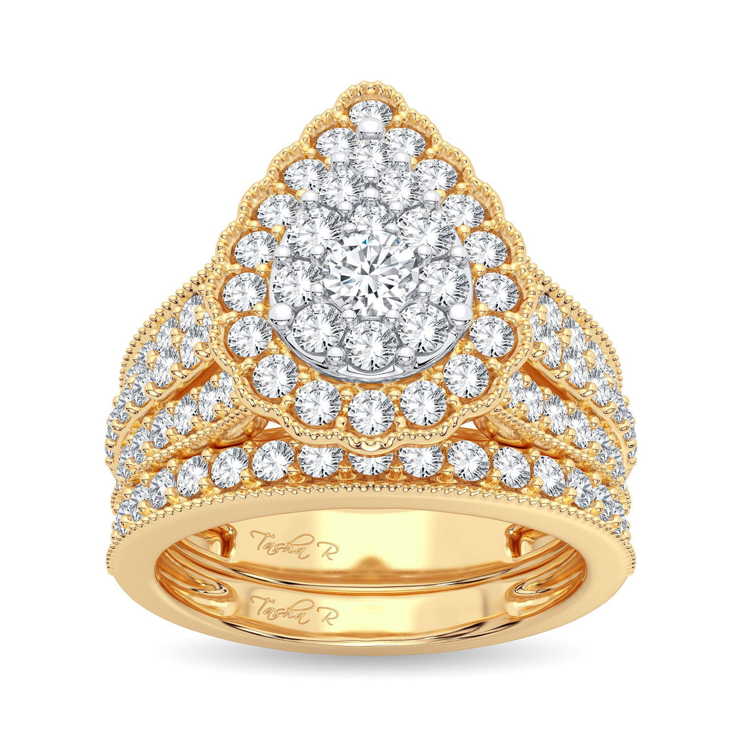 14K 2.00CT Diamond Bridal Ring