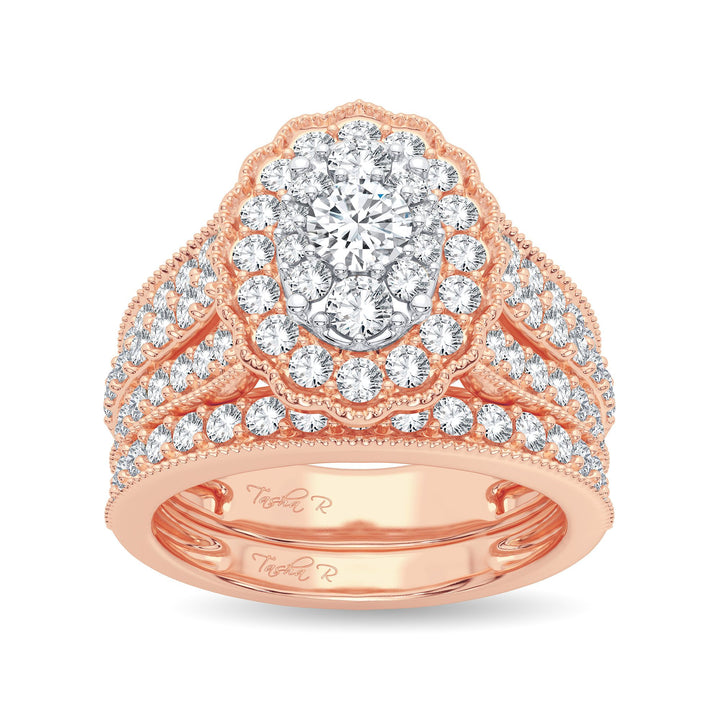 14K 2.00CT Diamond Bridal Ring