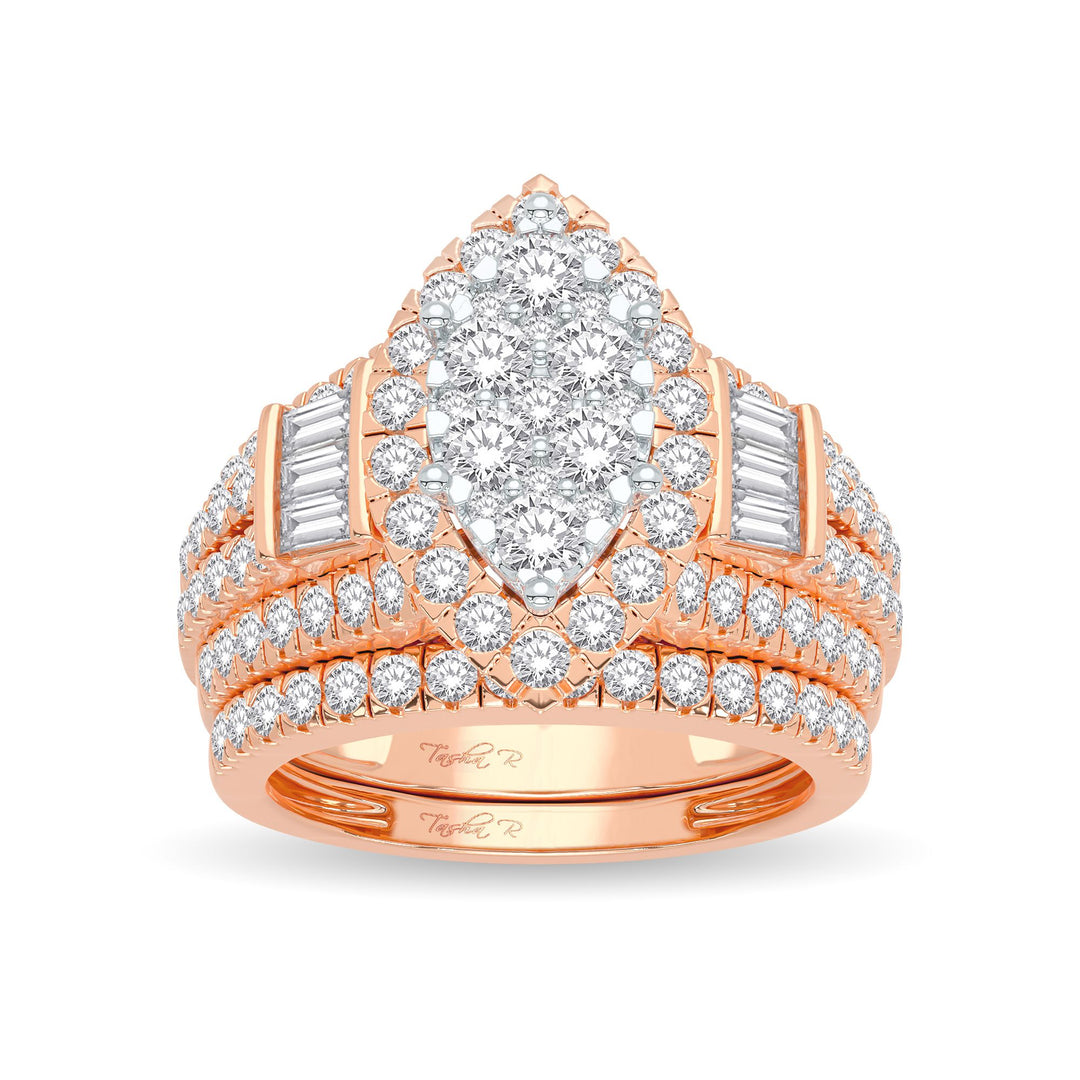 14K 1.91ct Diamond Bridal Ring