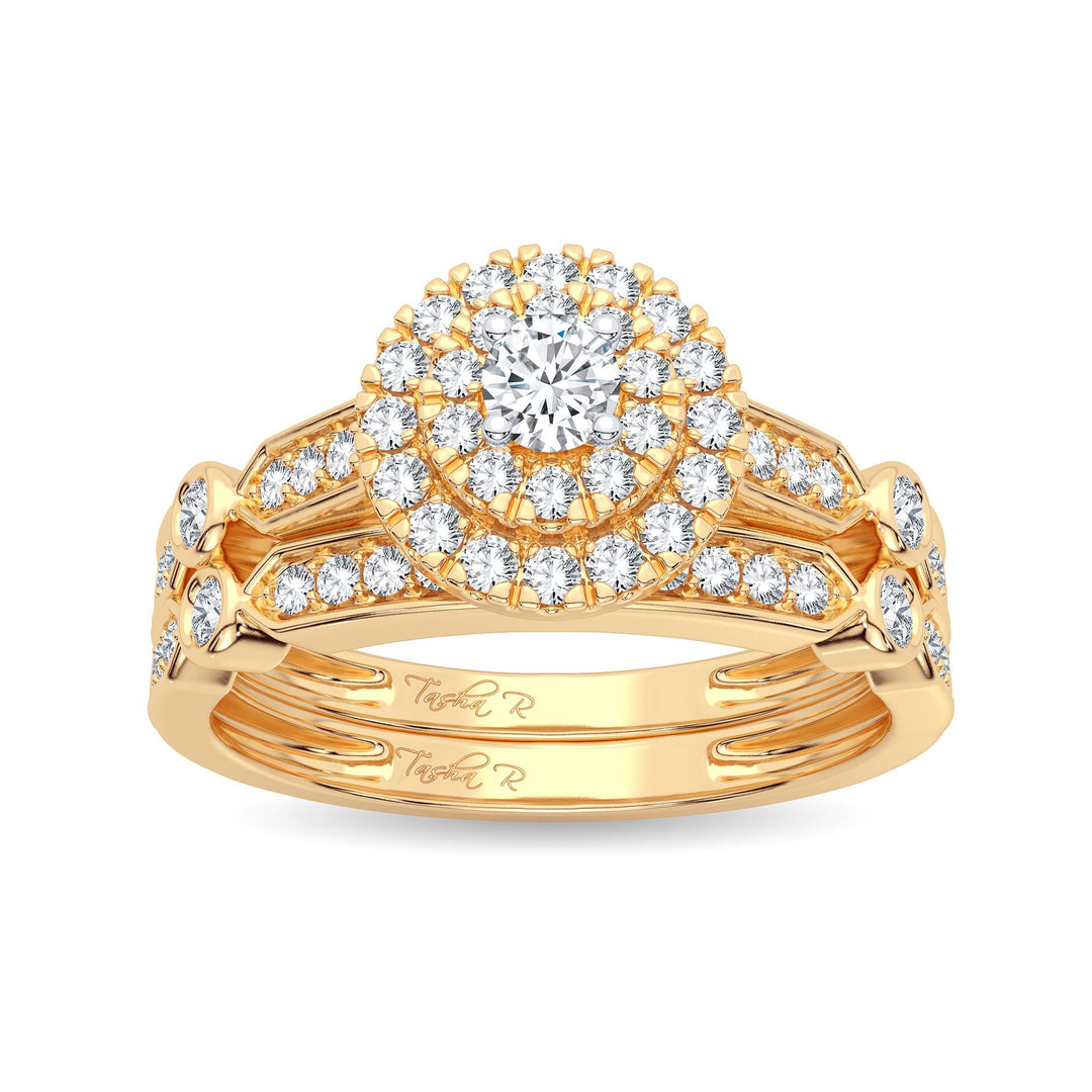 14K 0.50CT Diamond Bridal Ring