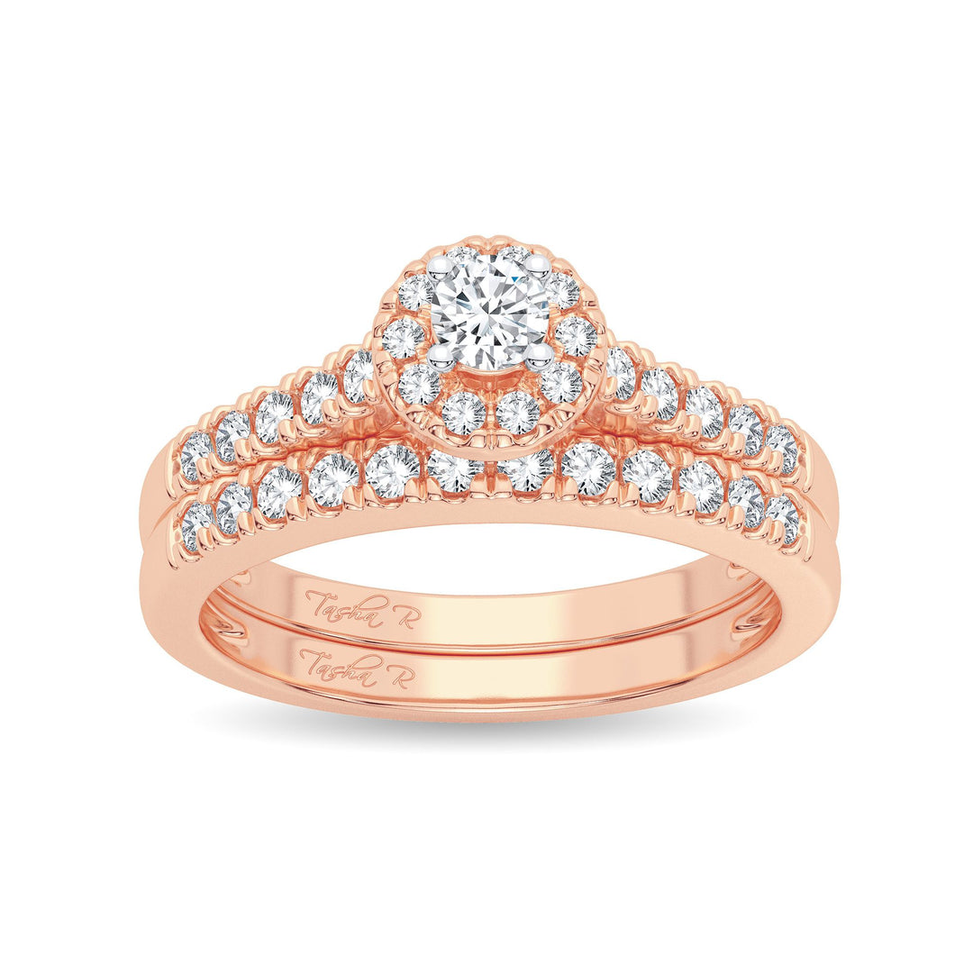 14K 0.52CT Diamond Bridal Ring