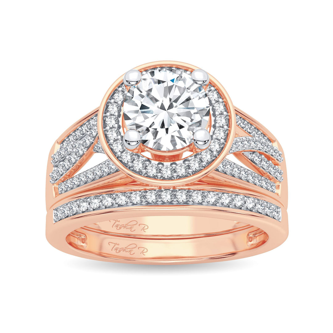 14K 1.45CT Diamond Bridal Ring