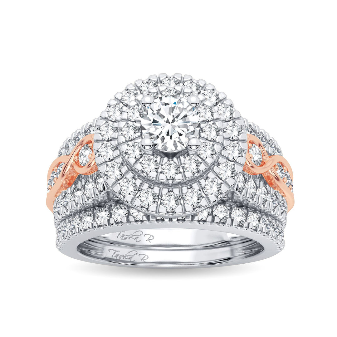 14K 1.75CT Diamond Bridal Ring