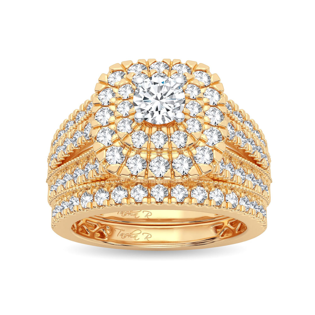 14K 2.00CT Diamond Bridal Ring