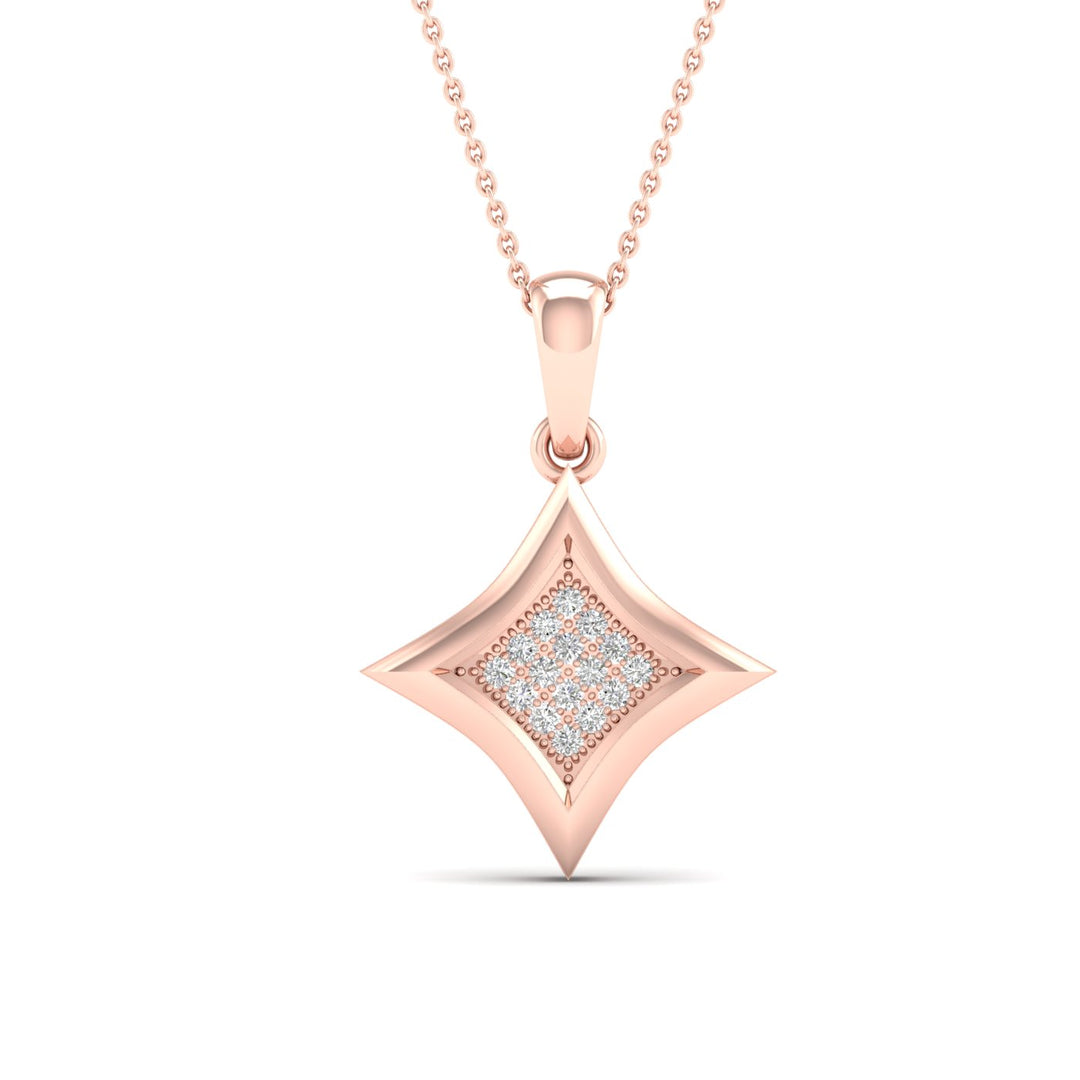 10K 0.05CT Diamond Pendant