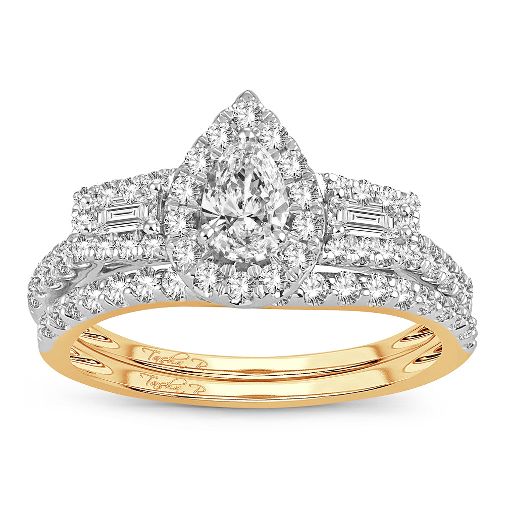 14K 1.00CT Diamond BRIDAL IRNG