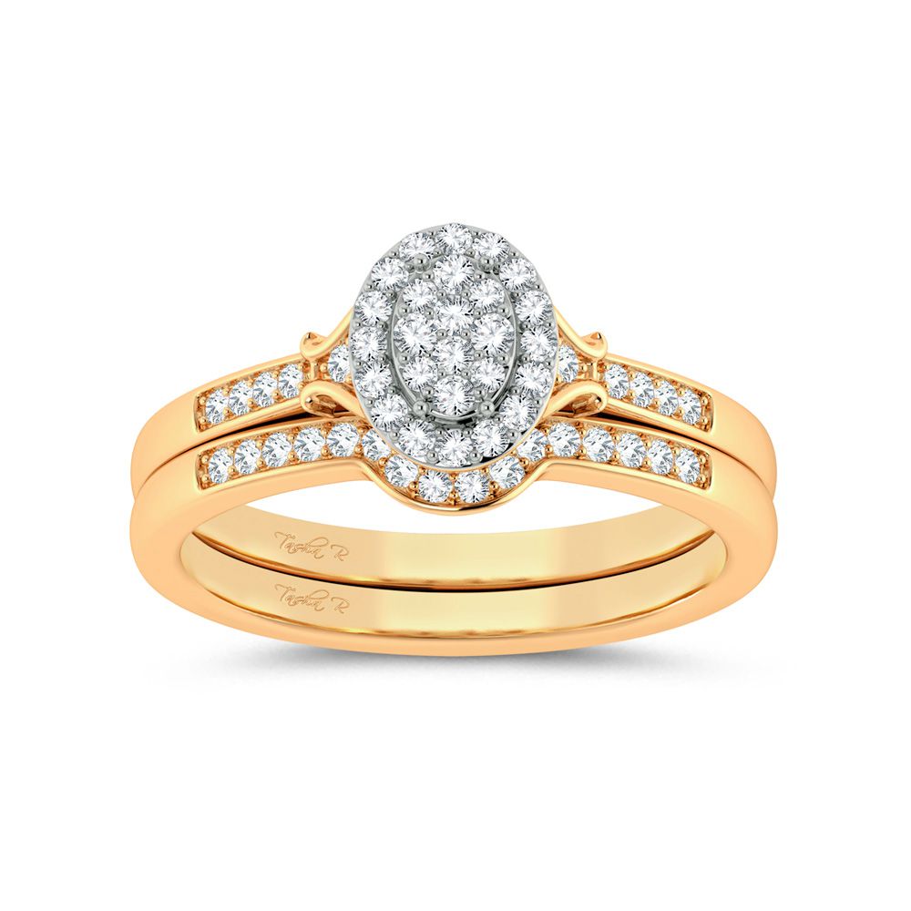 14K 0.26ct Diamond Bridal Ring