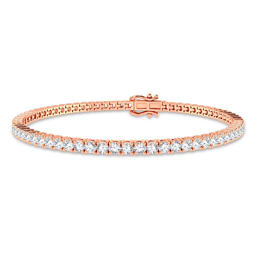 14K 3.00ct Diamond Bracelet