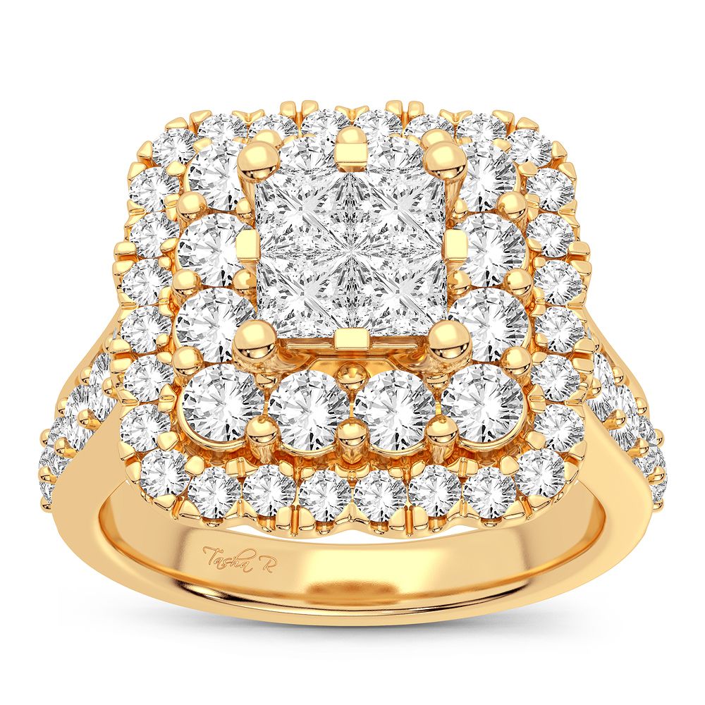 14K 2.00CT Diamond Bridal Ring