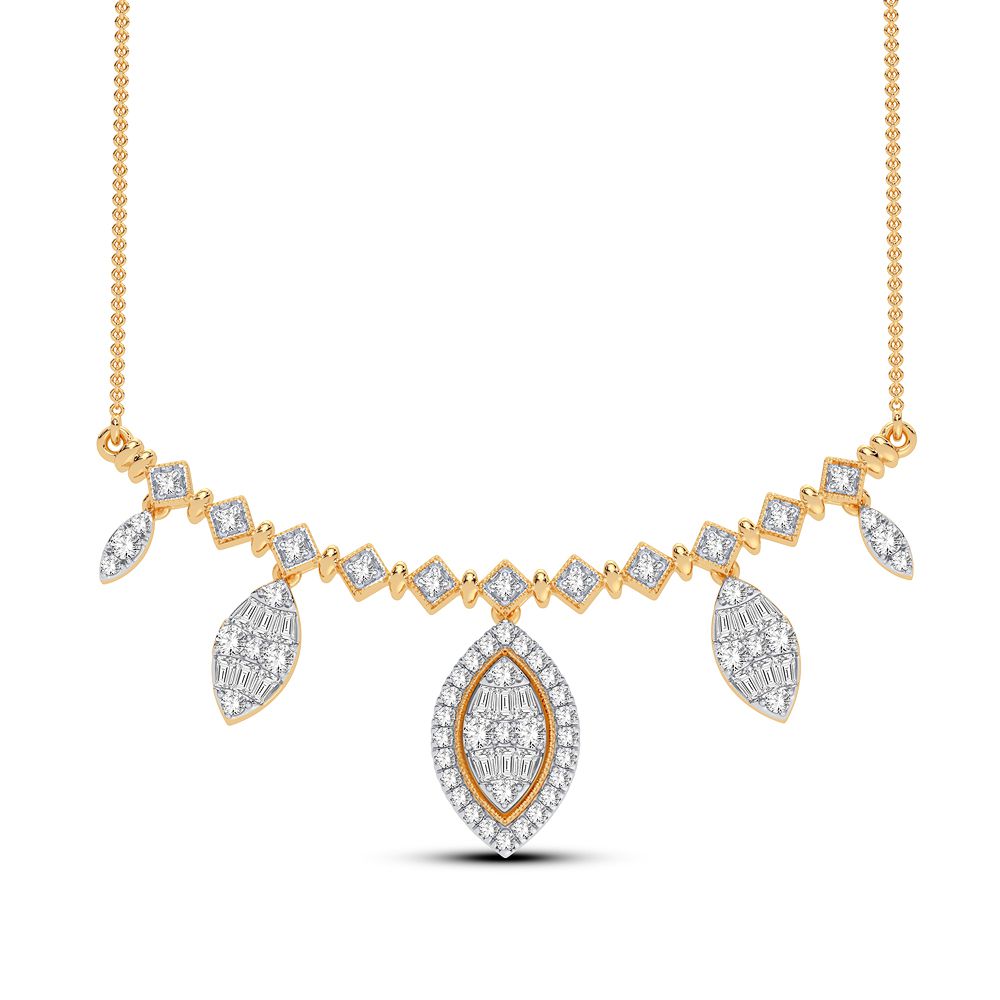 14K 0.83CT Diamond Necklace