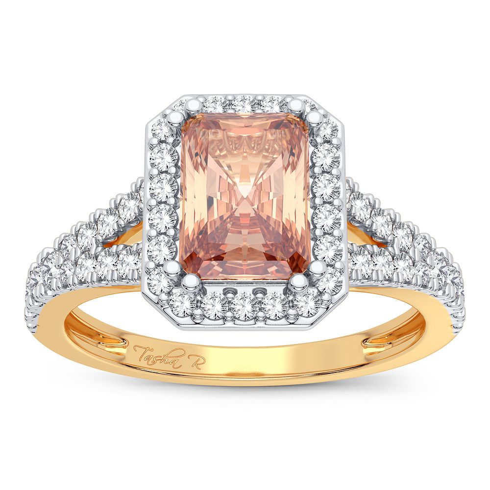 14K 0.33ct Morganite ring