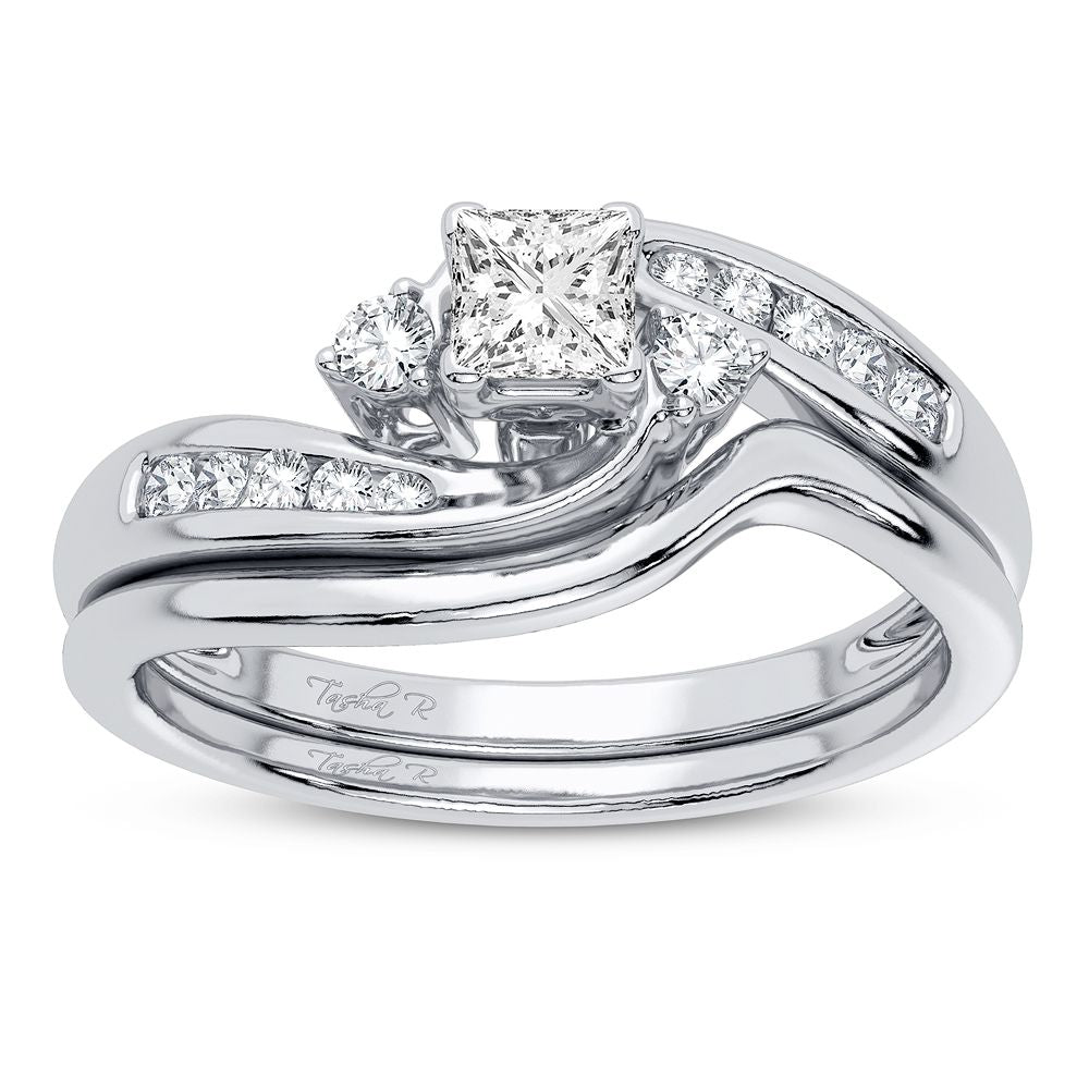 10K 0.35CT Diamond Bridal Ring