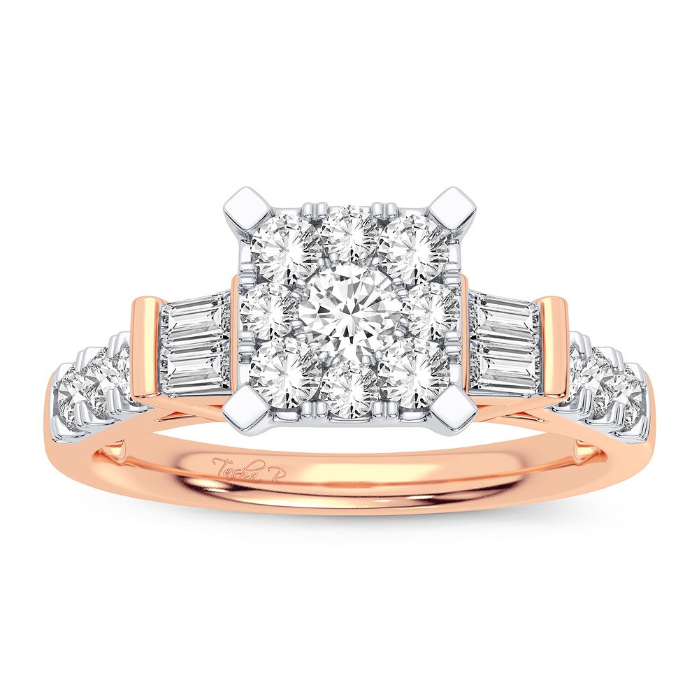 14K 0.78CT Diamond Ring