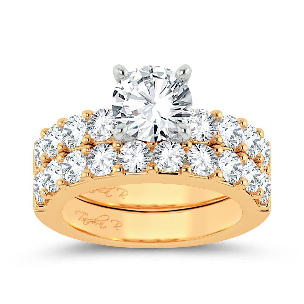 14K 2.00ct Diamond Semi Mount