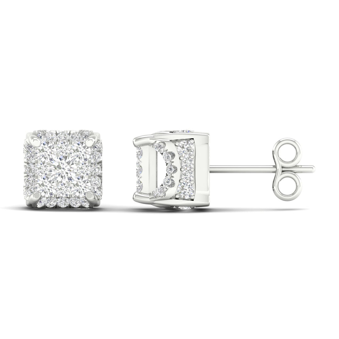 10K 1.00CT Diamond Earring