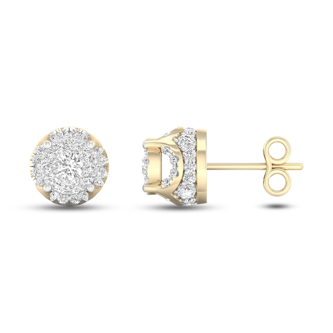 10K 0.50CT Diamond Earring