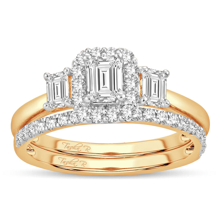 14k Yellow Gold Lab-Grown 1.20CT Diamond Engagement Ring