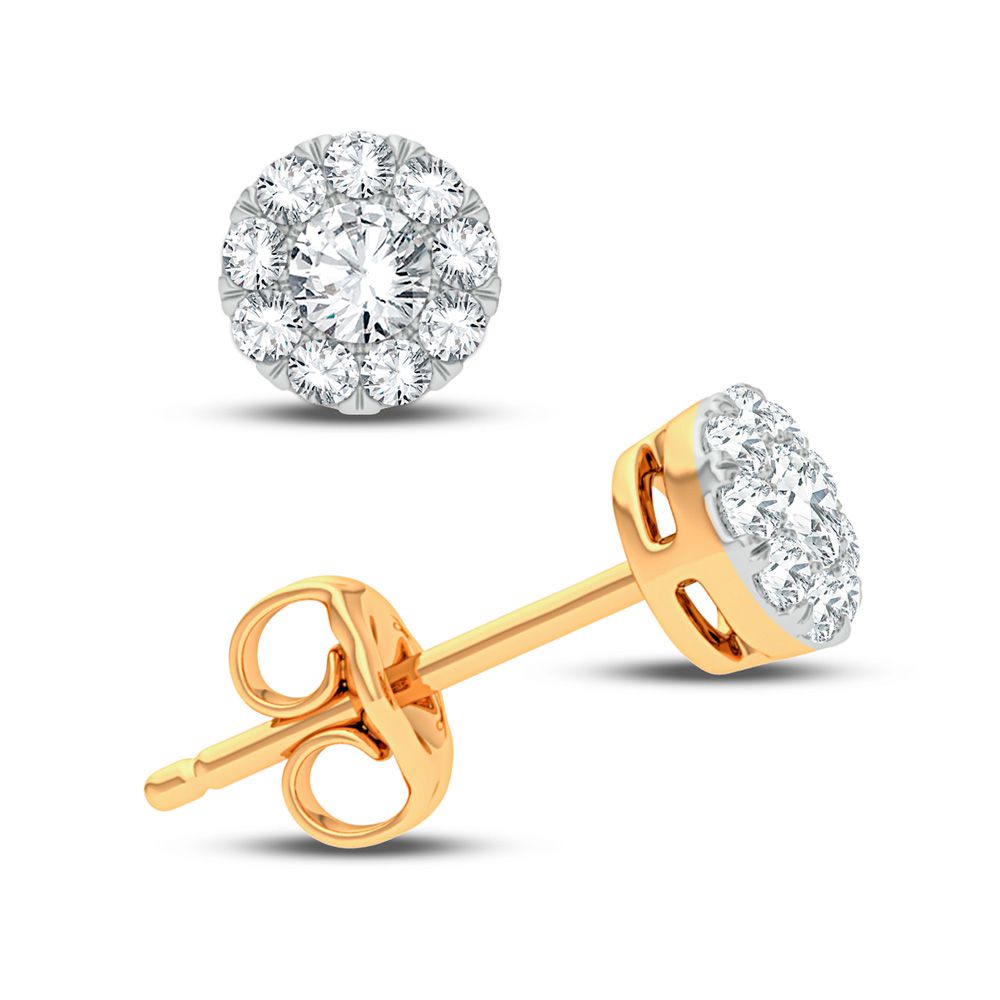 14K 0.50ct Diamond Earring