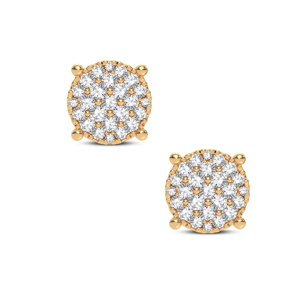 14K 0.53CT DIAMOND EARRING