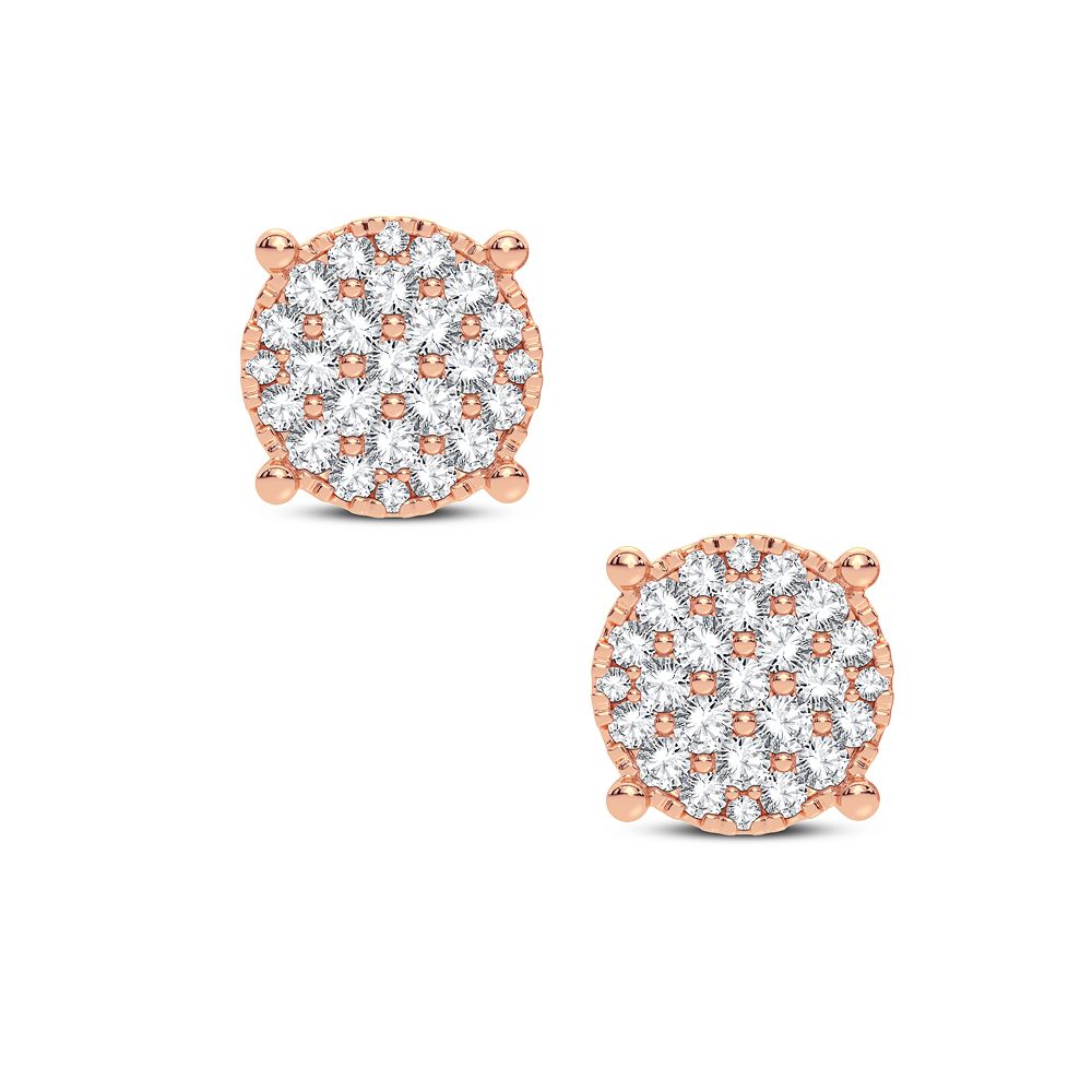 14K 0.53CT DIAMOND EARRING