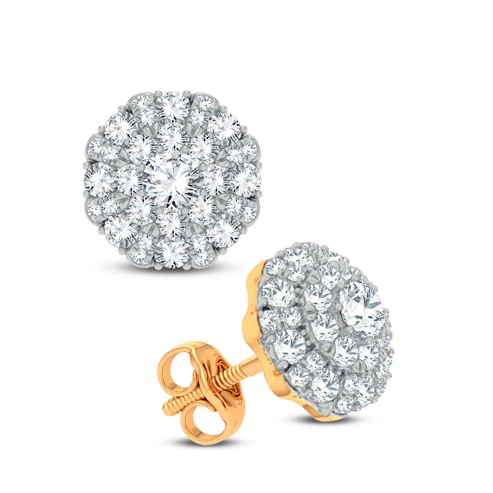 14K 0.62CT DIAMOND EARRING