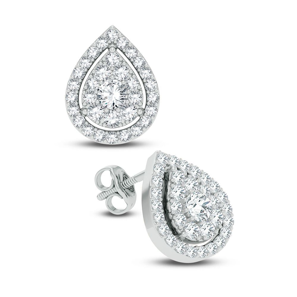 14K 1.00CT DIAMOND EARRING