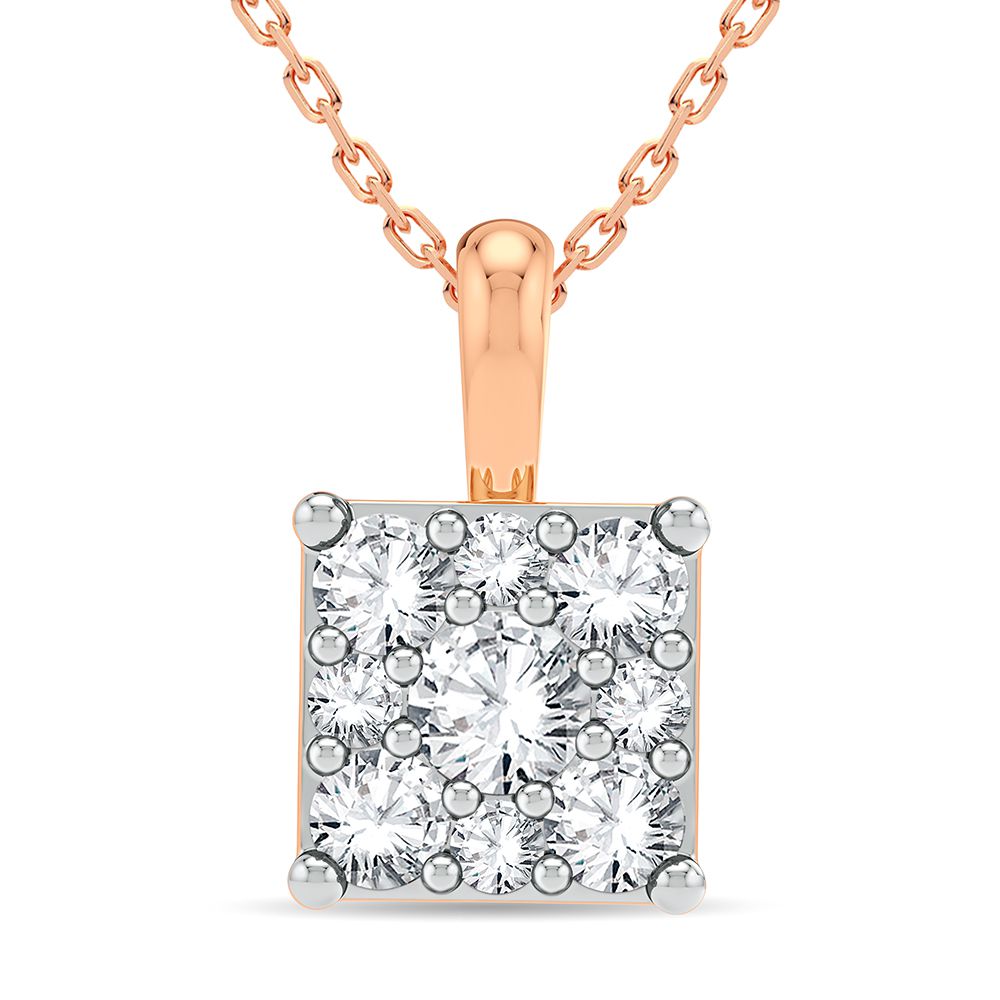 14K 0.23CT Diamond Pendant