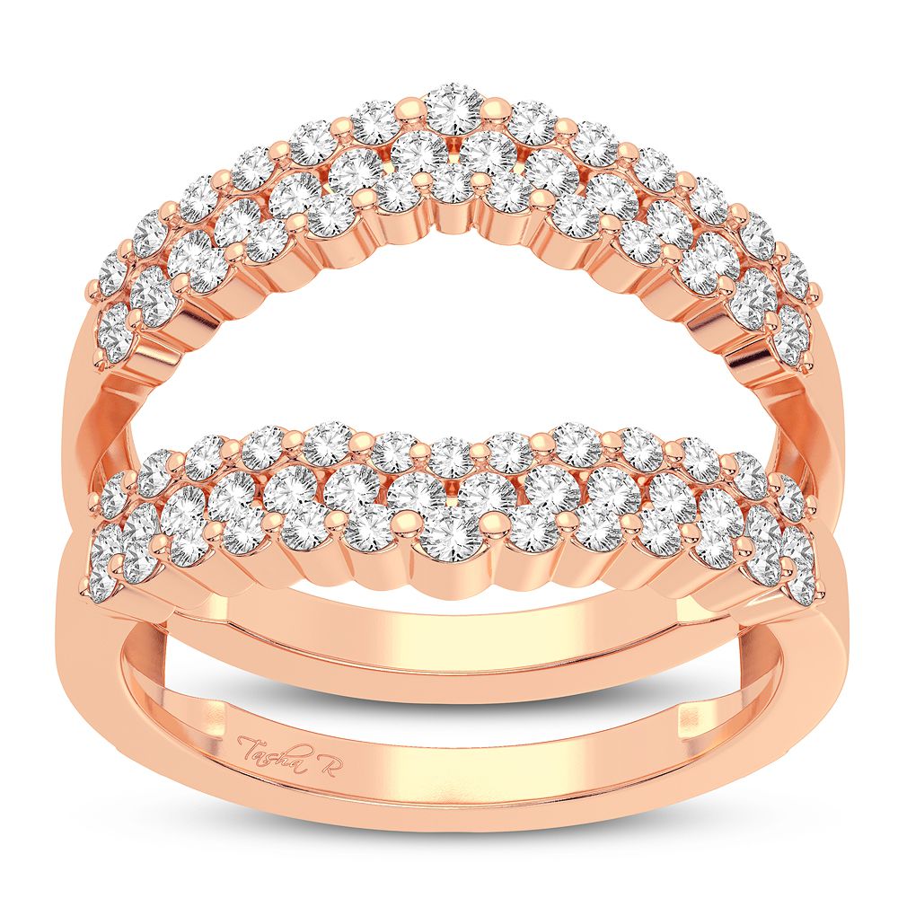 14K 1.00CT Diamond Ring Guard