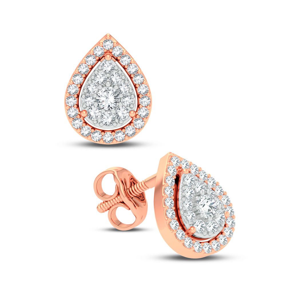 14K 0.25CT DIAMOND EARRING