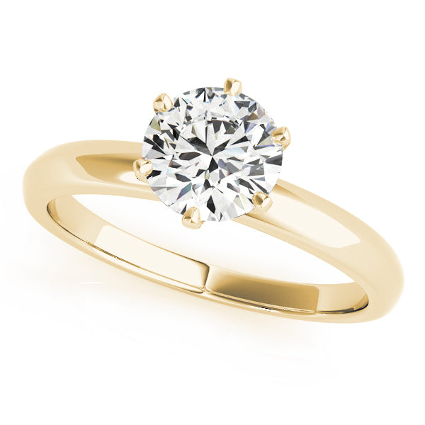 Solitaire Diamond Engagement Ring