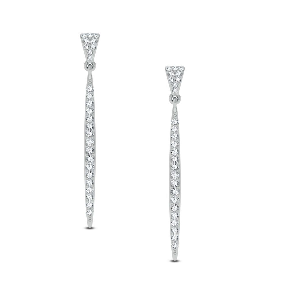 14K 0.25CT DIAMOND EARRING