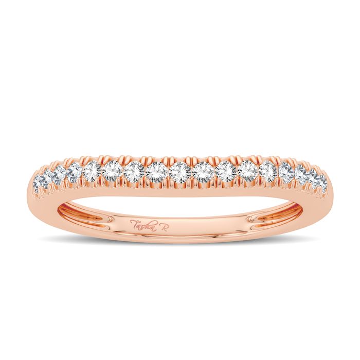 14K 0.17CT Diamond Enhancer Band