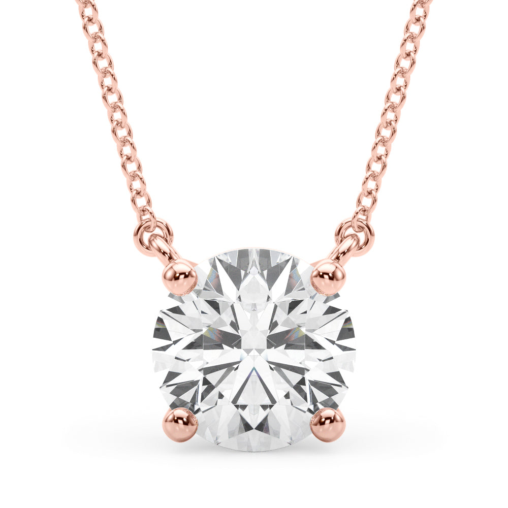 Solitaire Diamond Pendant