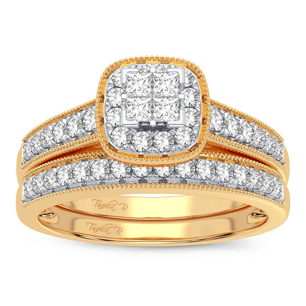 10K 0.50CT Diamond Bridal Ring