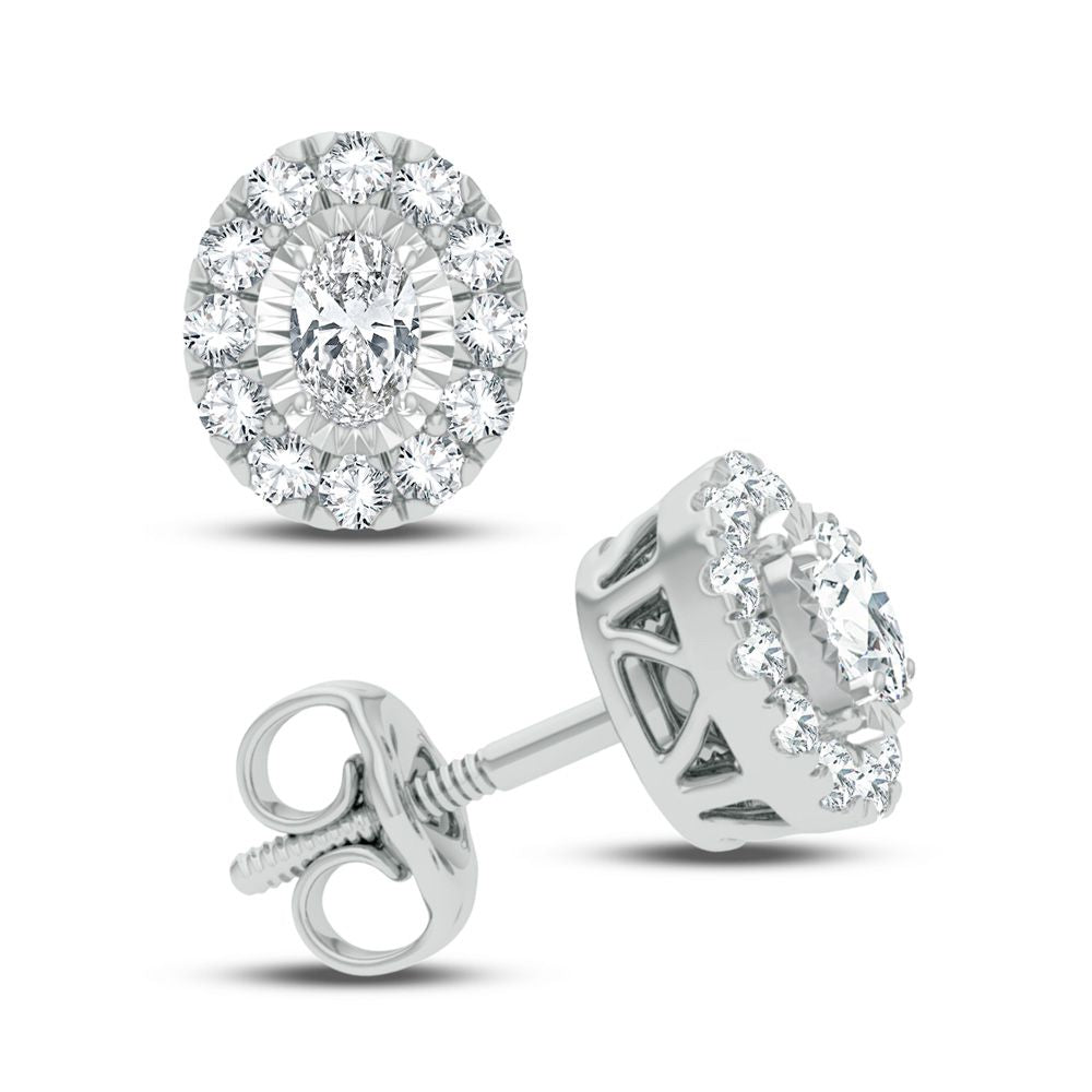 14K 0.40ct Diamond Earring