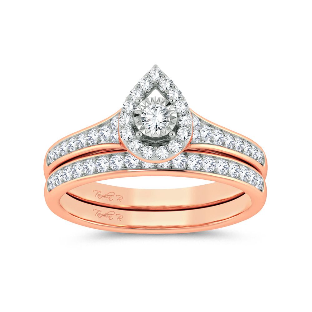 10K 0.50ct Diamond Bridal Ring