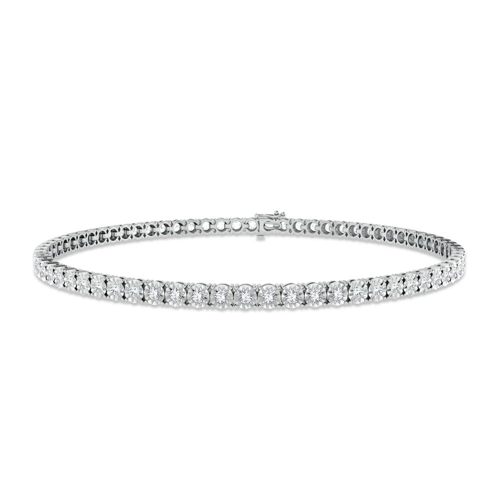 10K 1.40ct Diamond Bracelet