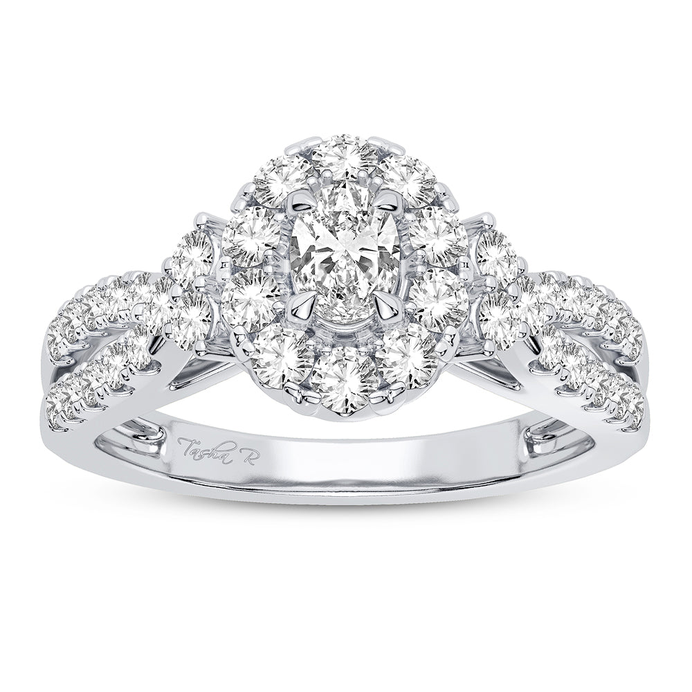 14K 1.00ct Diamond Engagement Ring