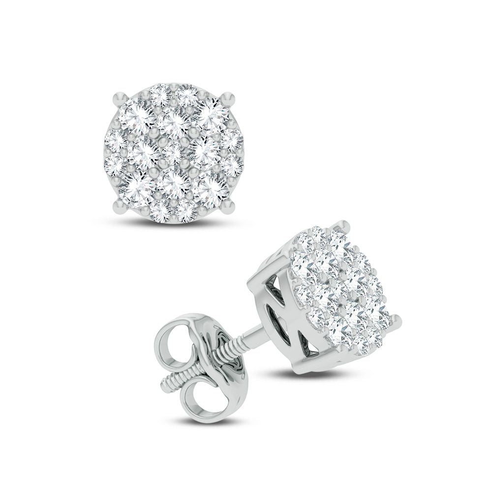 14K 0.50CT DIAMOND EARRING