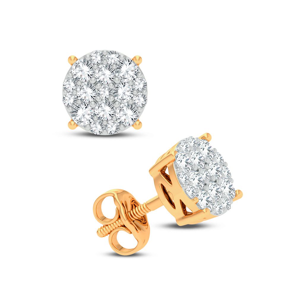 14K 0.50CT DIAMOND EARRING