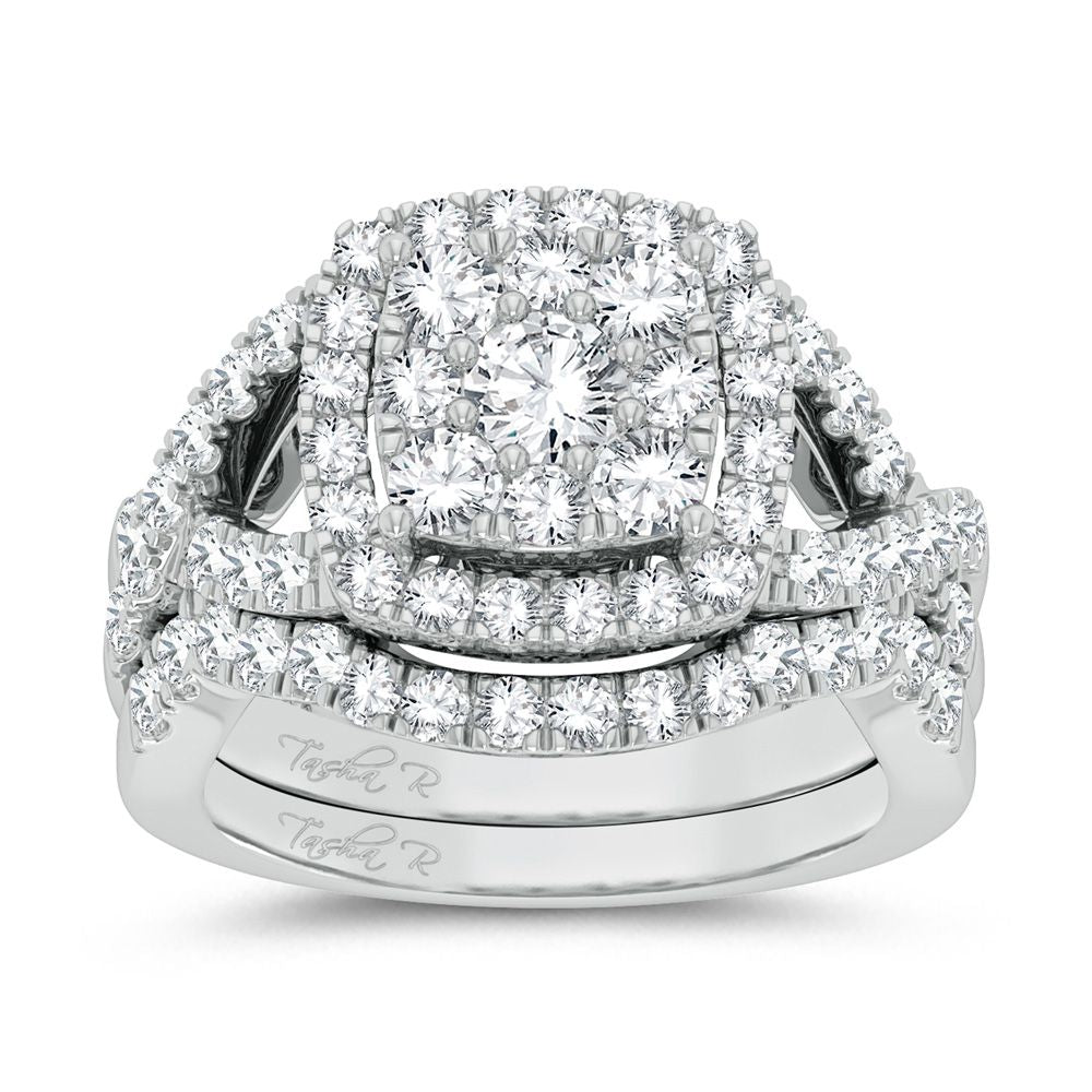 14K 2.38ct Diamond Bridal Ring