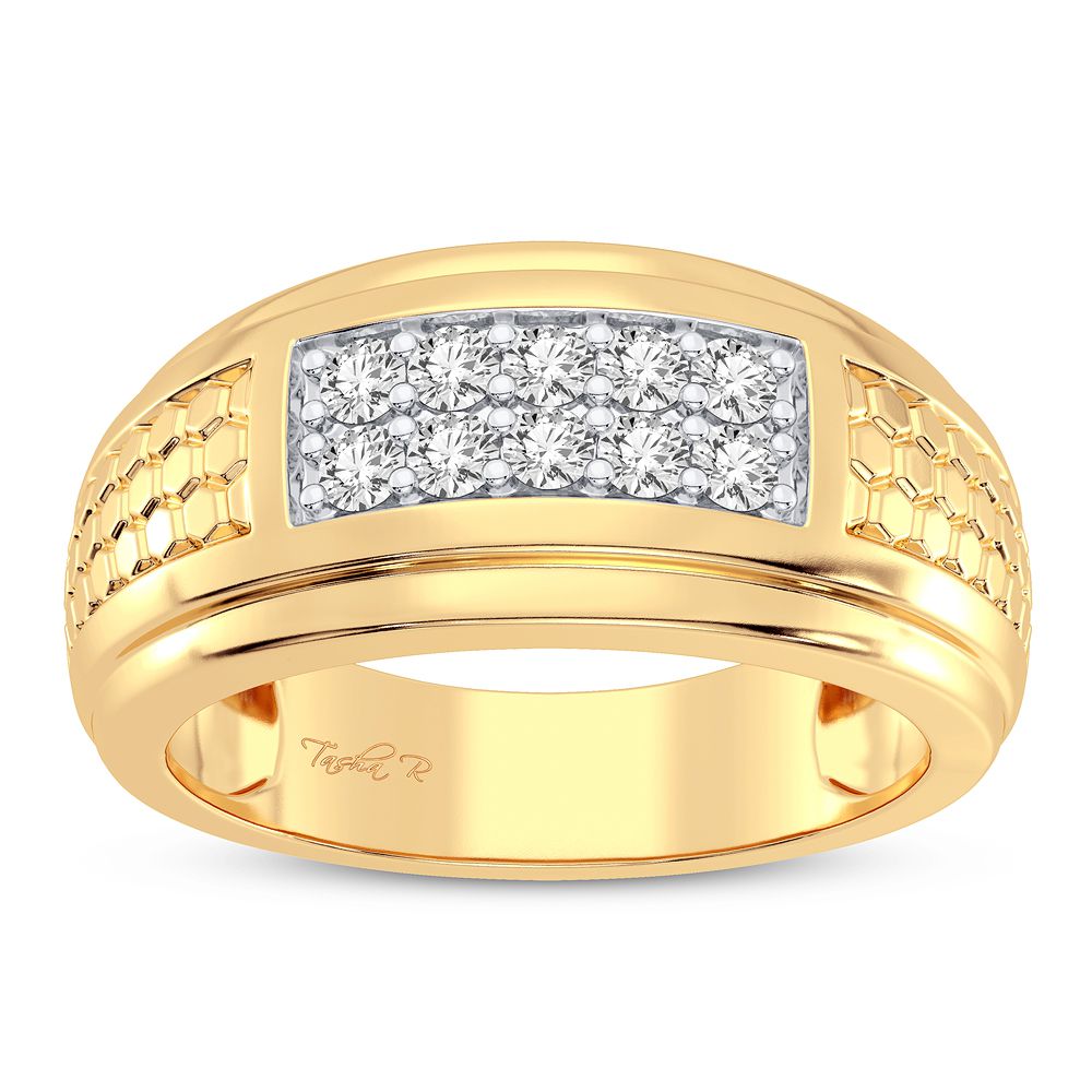 14K 0.33CT DIAMOND RING