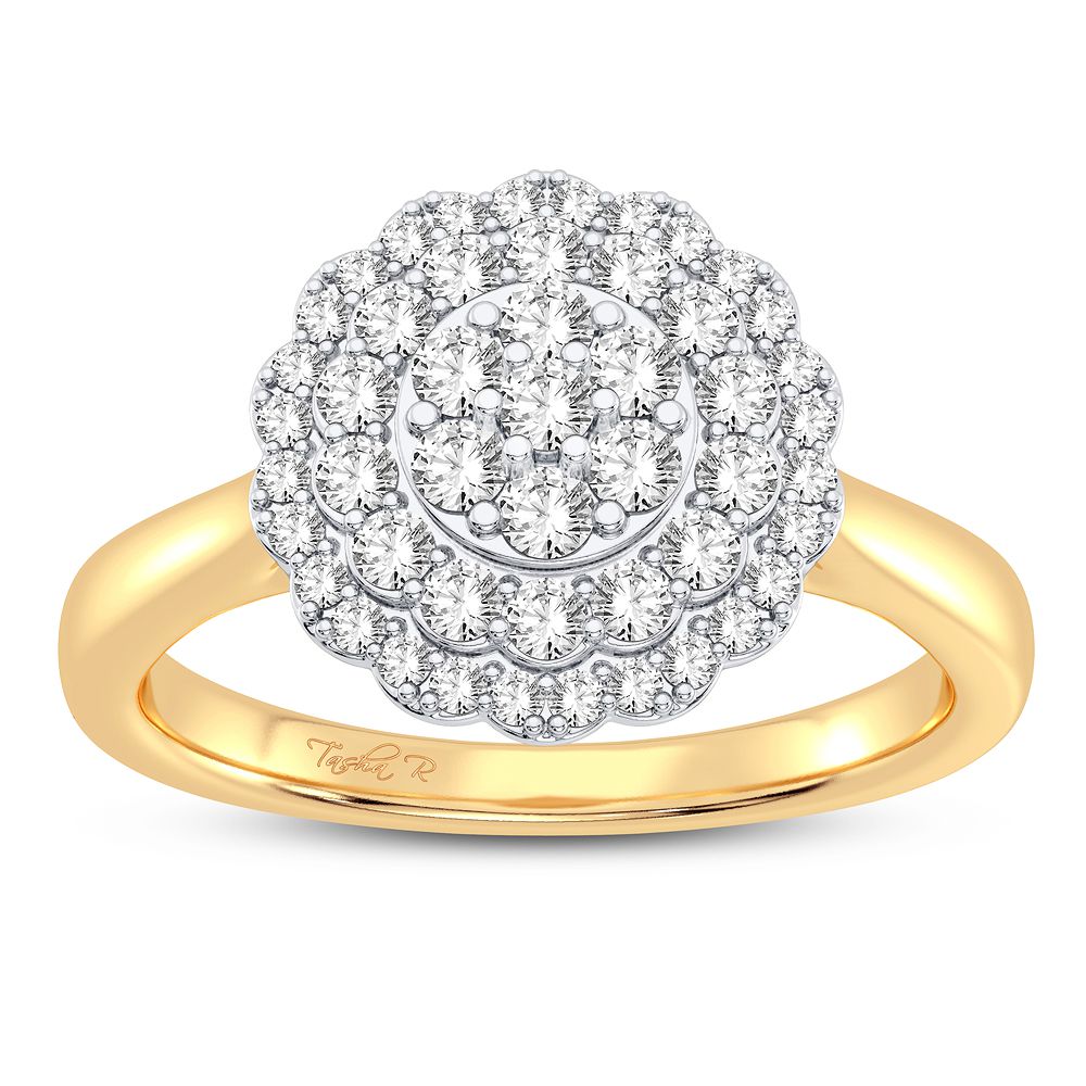 10K 0.50CT DIAMOND RING