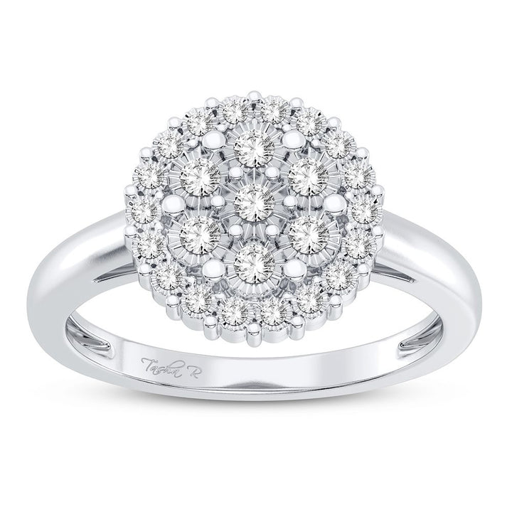 10K 0.10CT DIAMOND RING