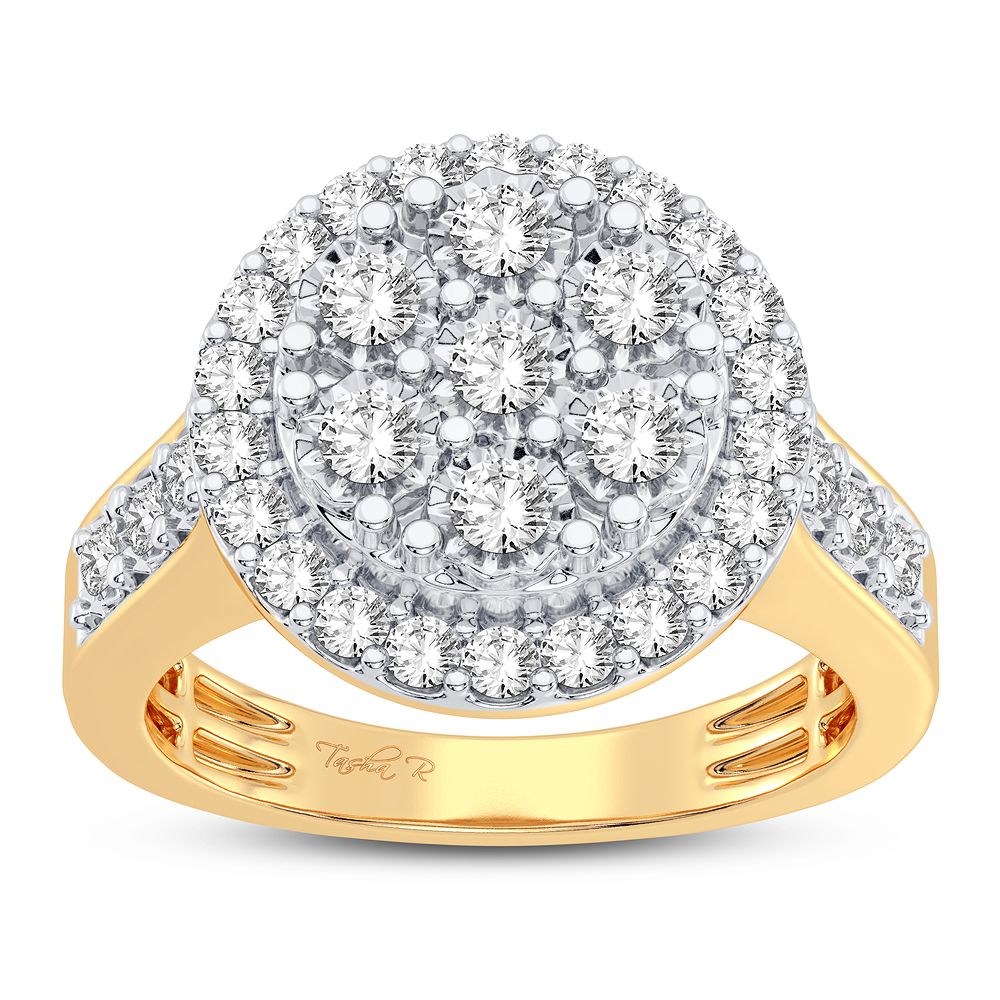 10K 0.75CT DIAMOND RING