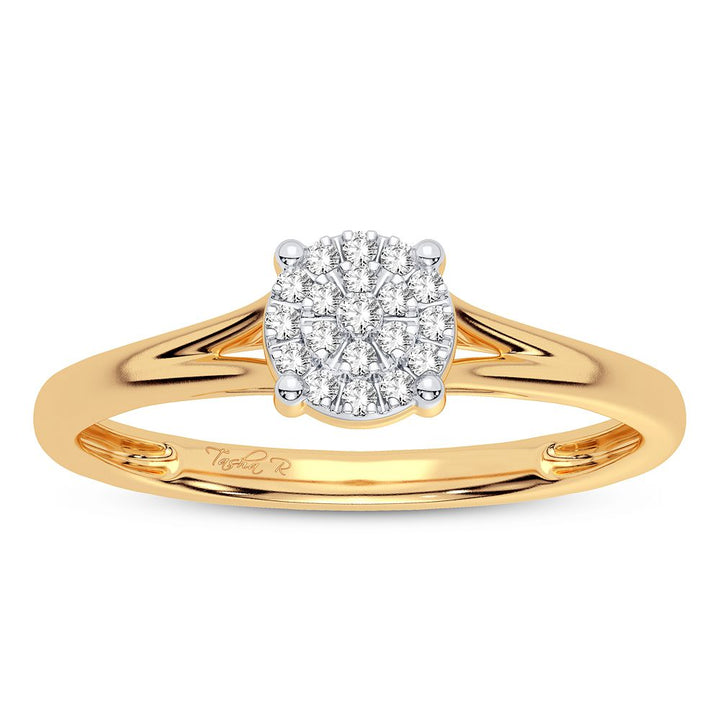 10K 0.06CT DIAMOND RING