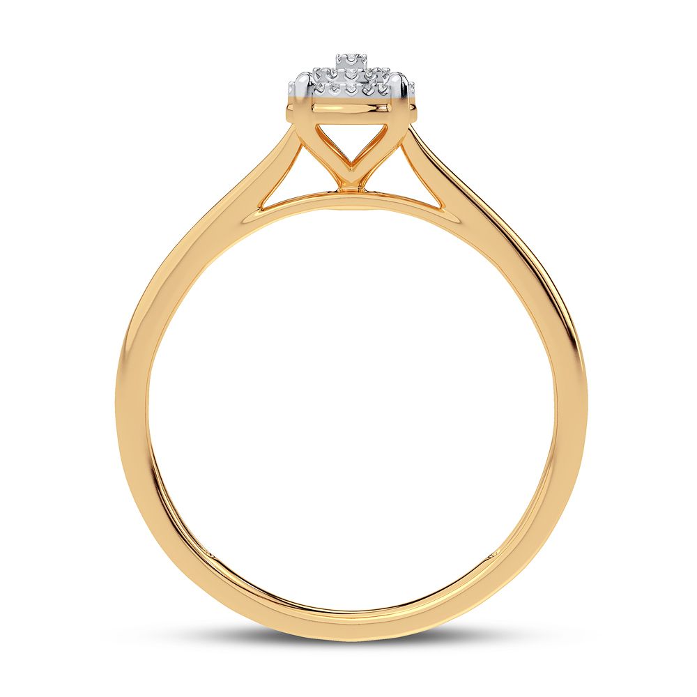 10K 0.06CT DIAMOND RING