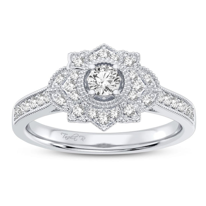 10K 0.33CT DIAMOND RING