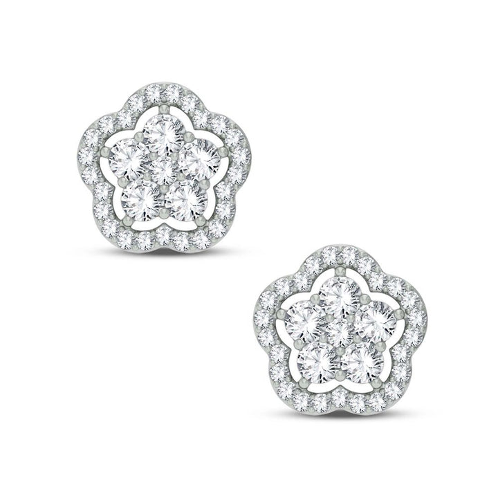 14K 1.50ct Diamond Earring